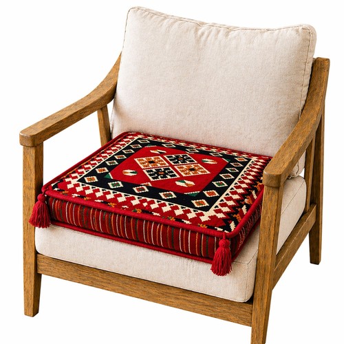 Handmade garden bench seat pad - bench,