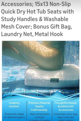 New pair hot tub - hot, booster